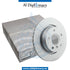 Rear BRAKE DISC for BMW 3 SERIES 1998-2005 models, Part Number 34216864056